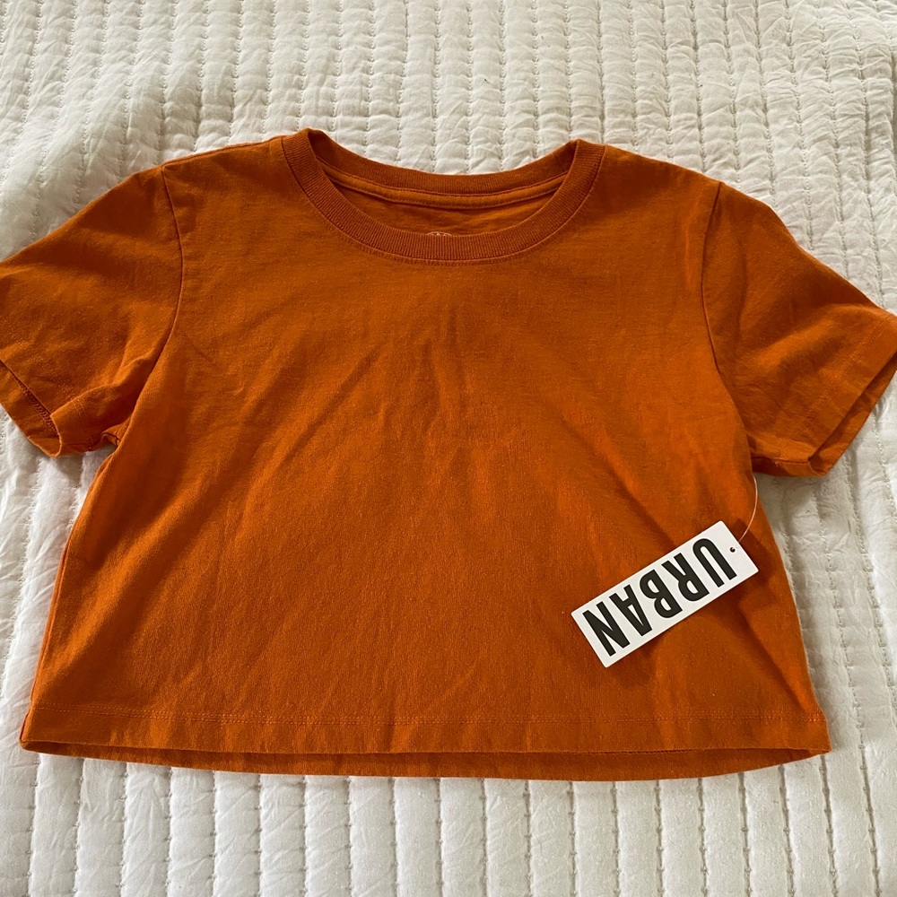 Urban outfitters cropped best friend tee